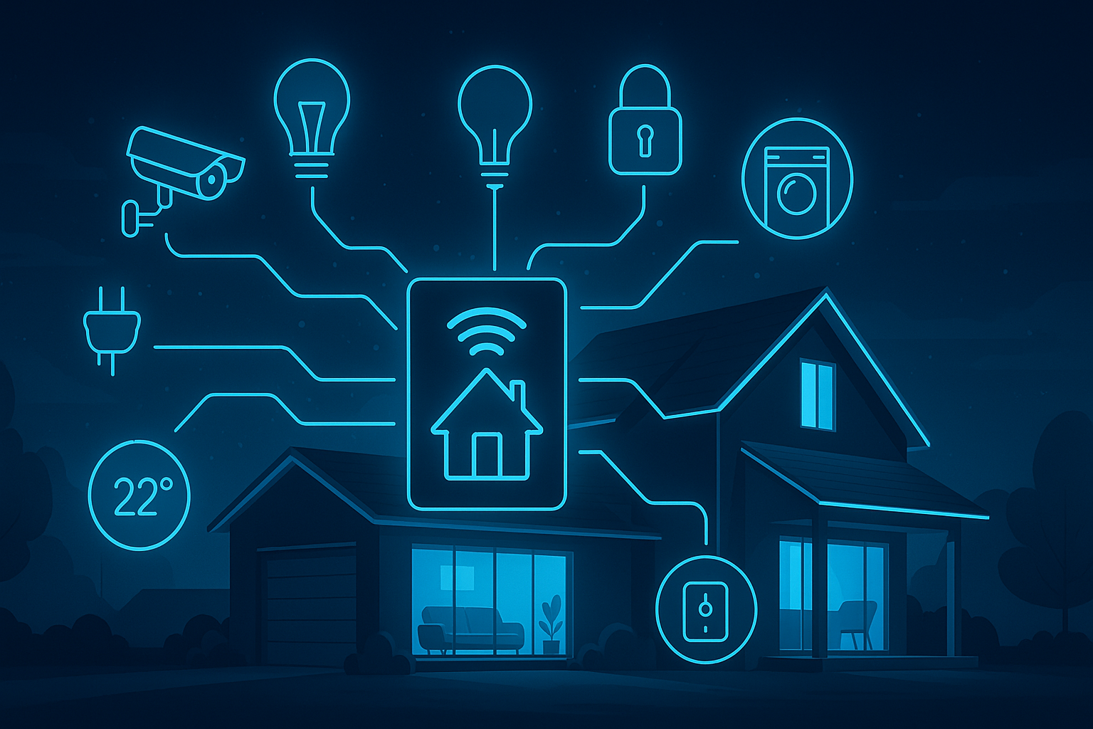 Top 5 Vorteile eines vernetzten Hauses