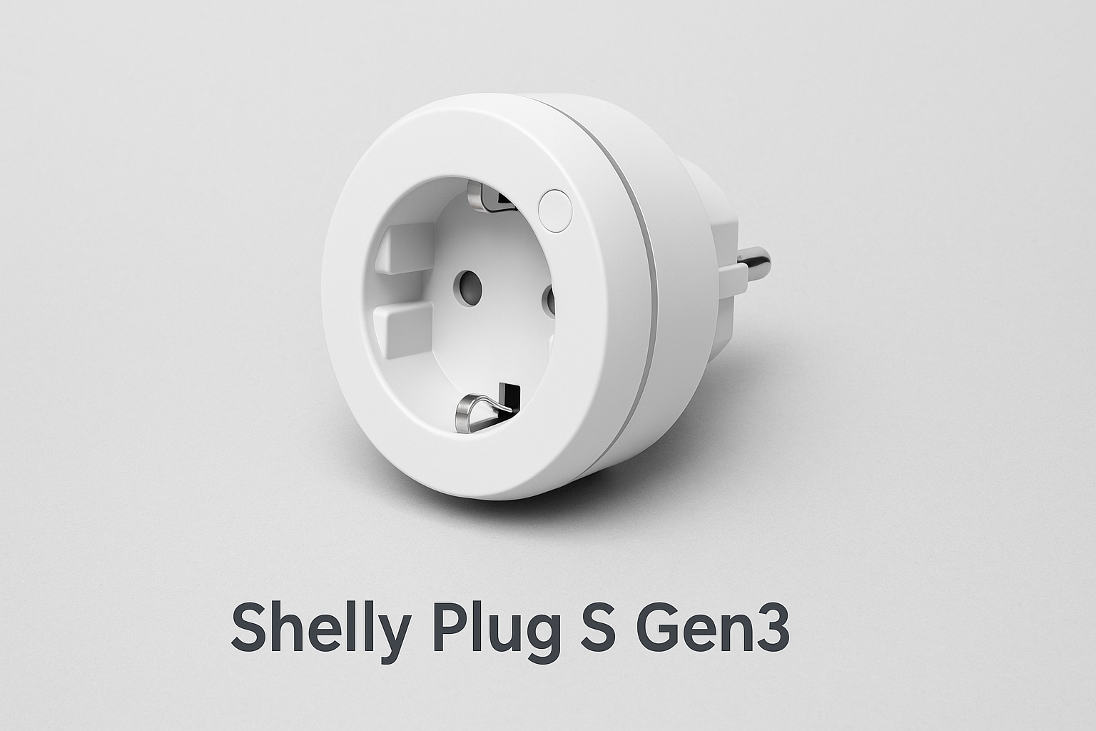Smarte Steckdose, Shelly Plug S Gen3