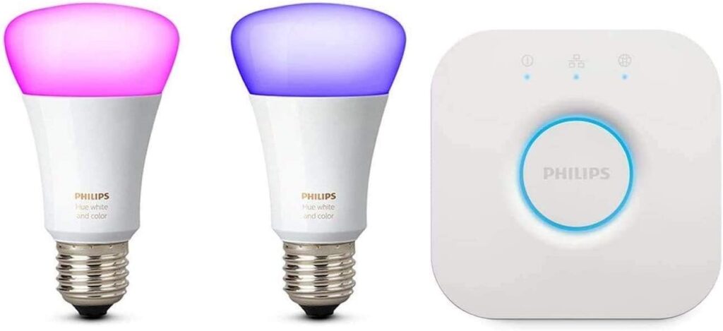 Philips Hue E27 Einzellampen im SmartHomeLabor Vergleich – smarte LED-Lampe für Zigbee und Matter kompatible Smart-Home-Beleuchtung